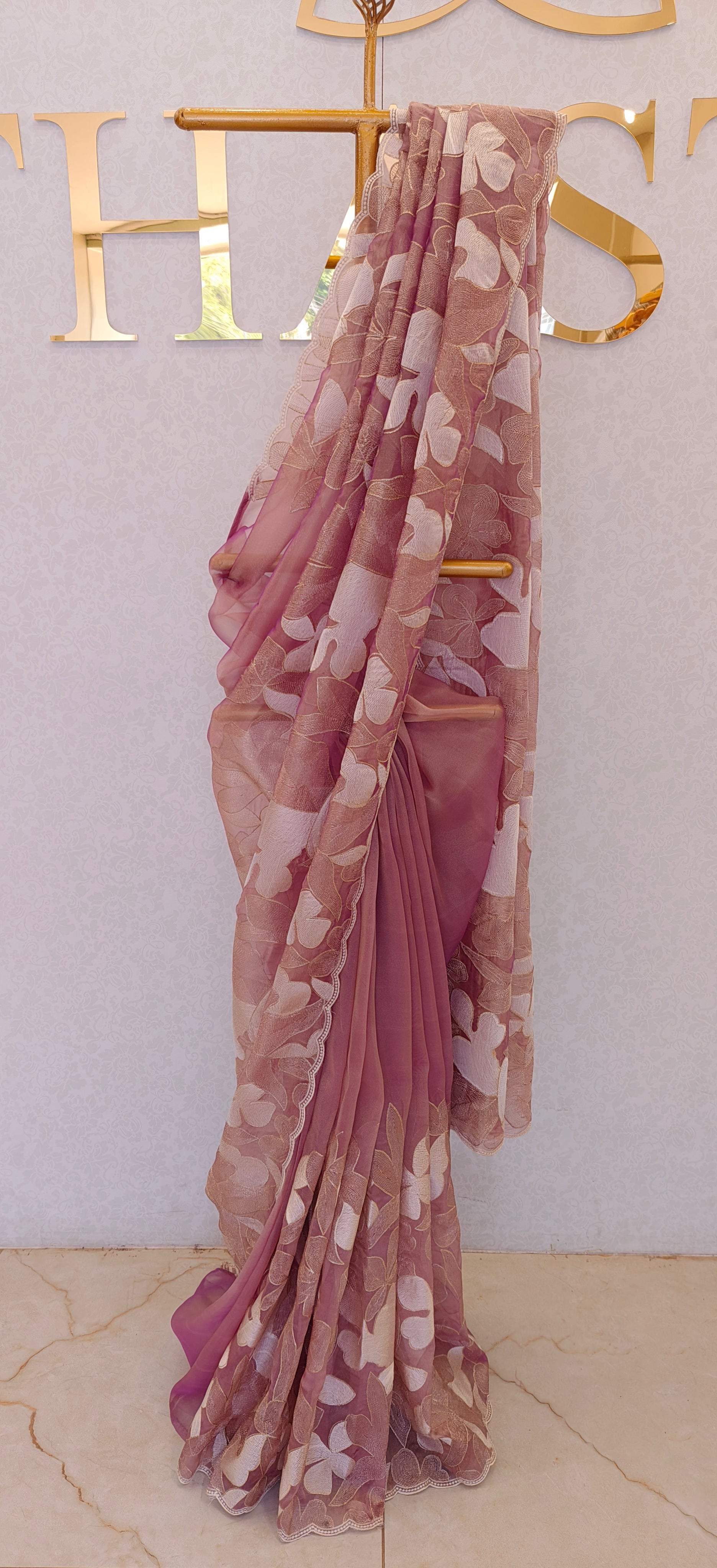 ORGANZA SAREE