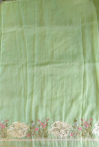 Organza saree