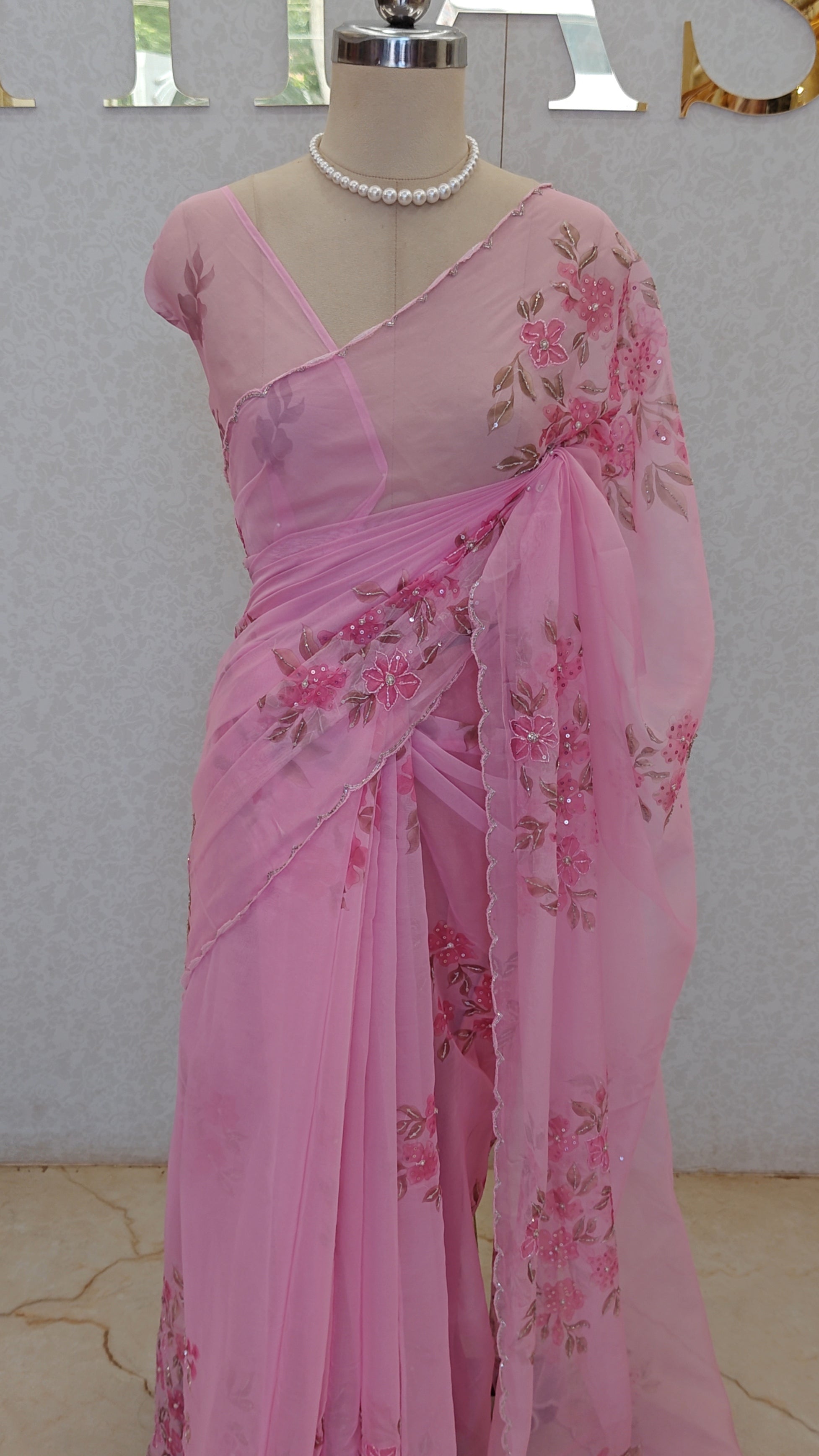 ORGANZA SAREE