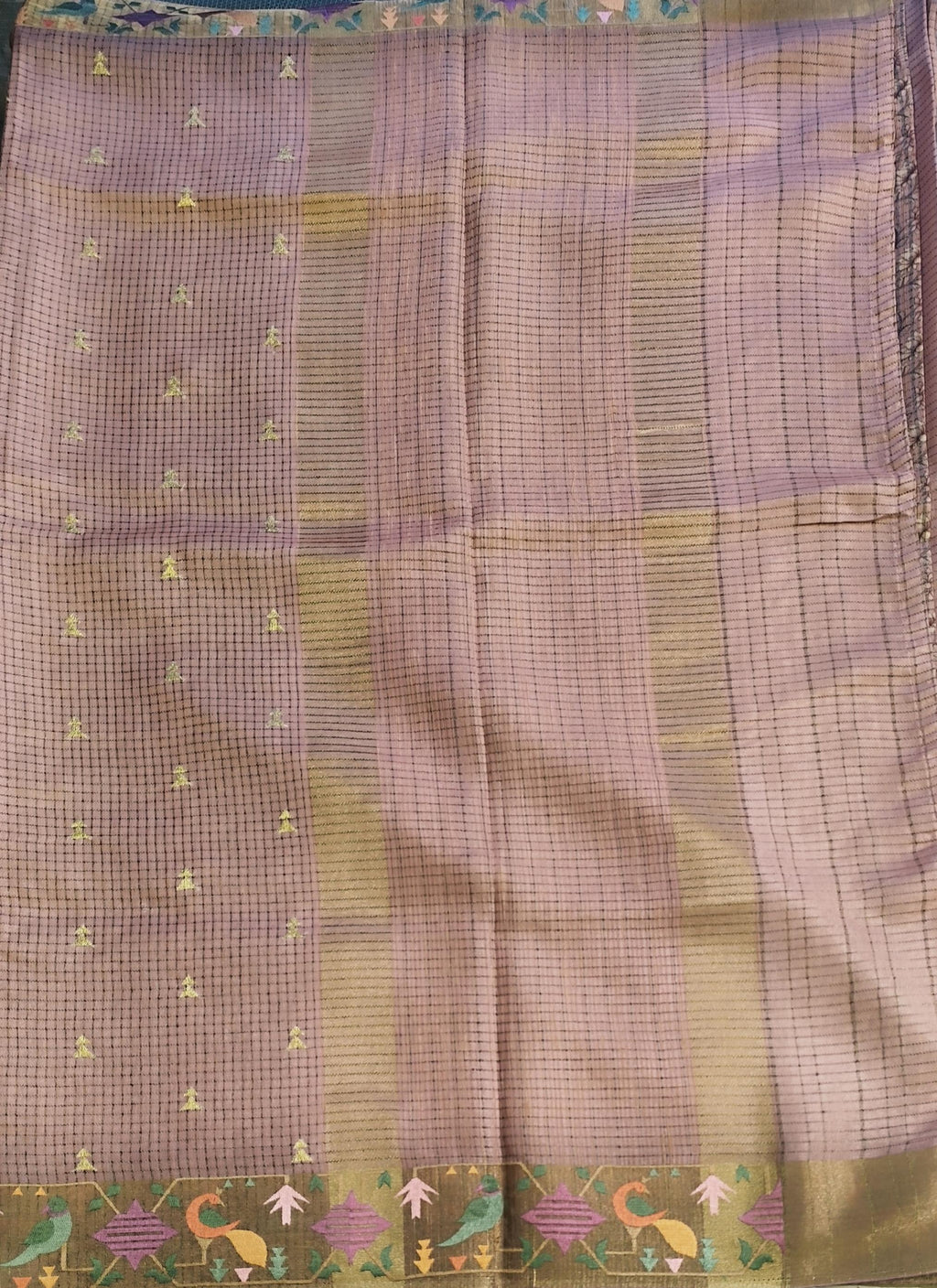 Semi tussar saree