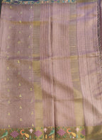 Semi tussar saree