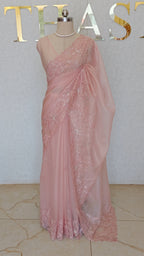 CRUSH ORGANZA SAREE