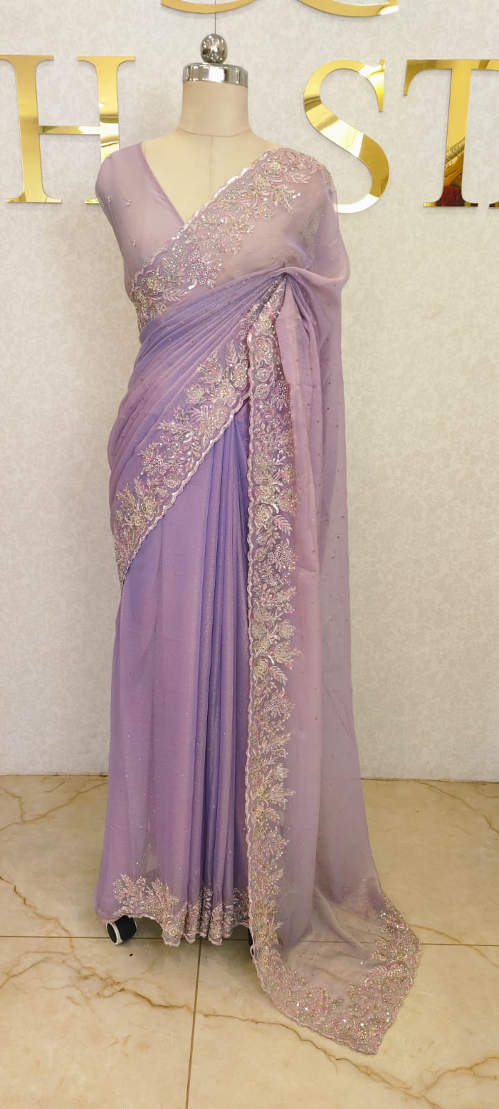 Tissue Organza Saree
