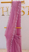 PURE ORGANZA SAREE