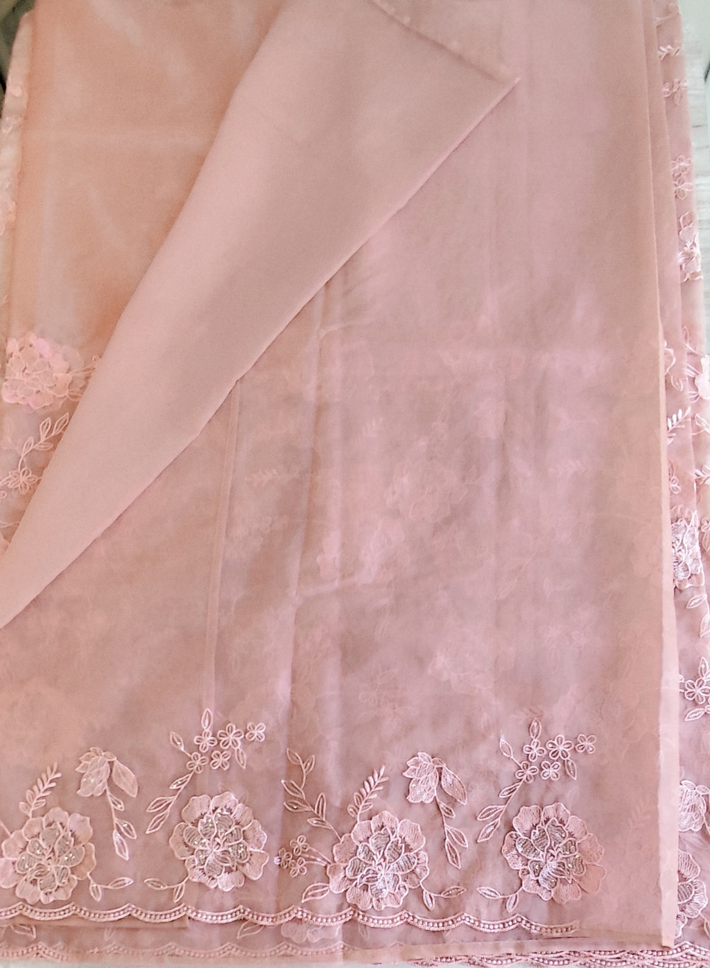 Organza saree