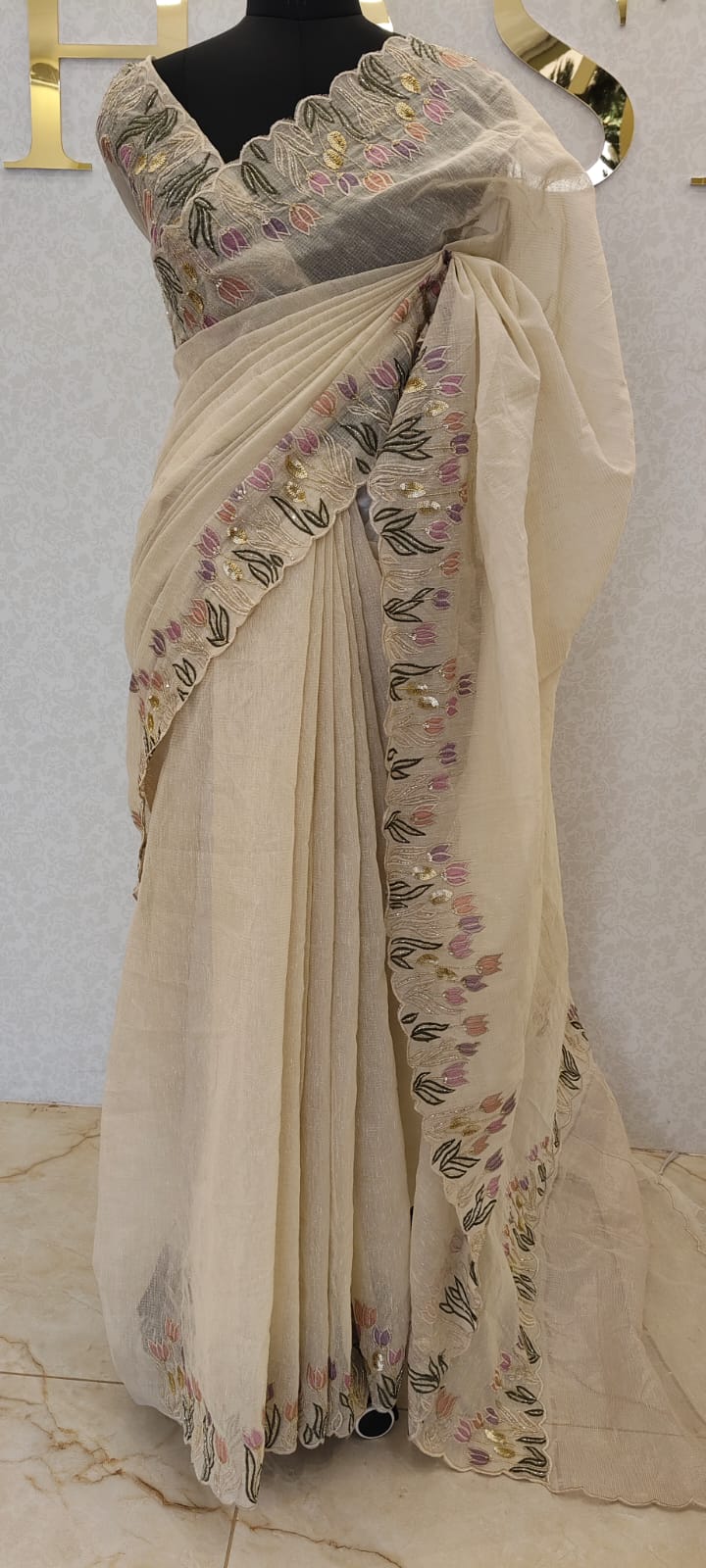 Chanderi saree