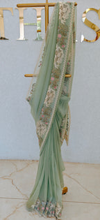 ORGANZA SAREE