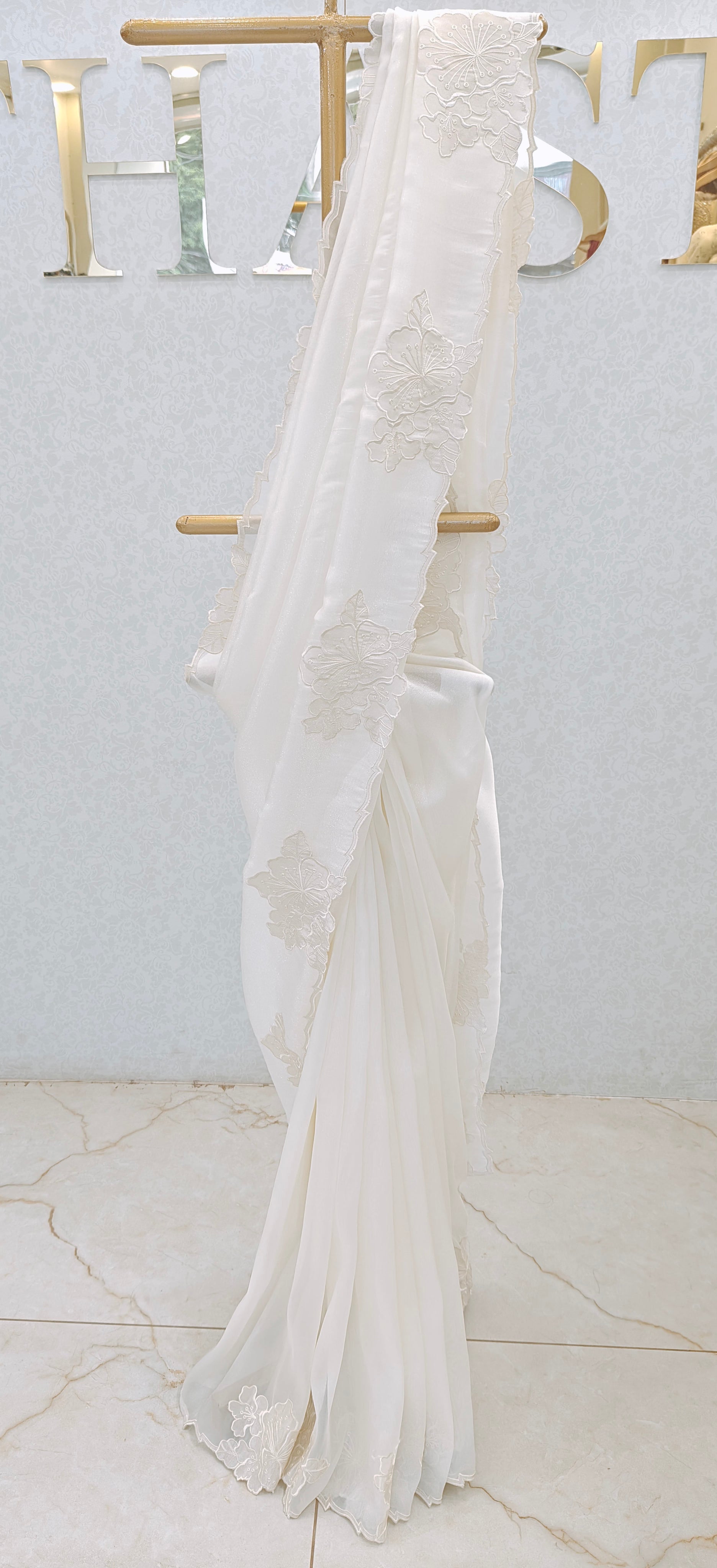 SHIMMER ORGANZA SAREE