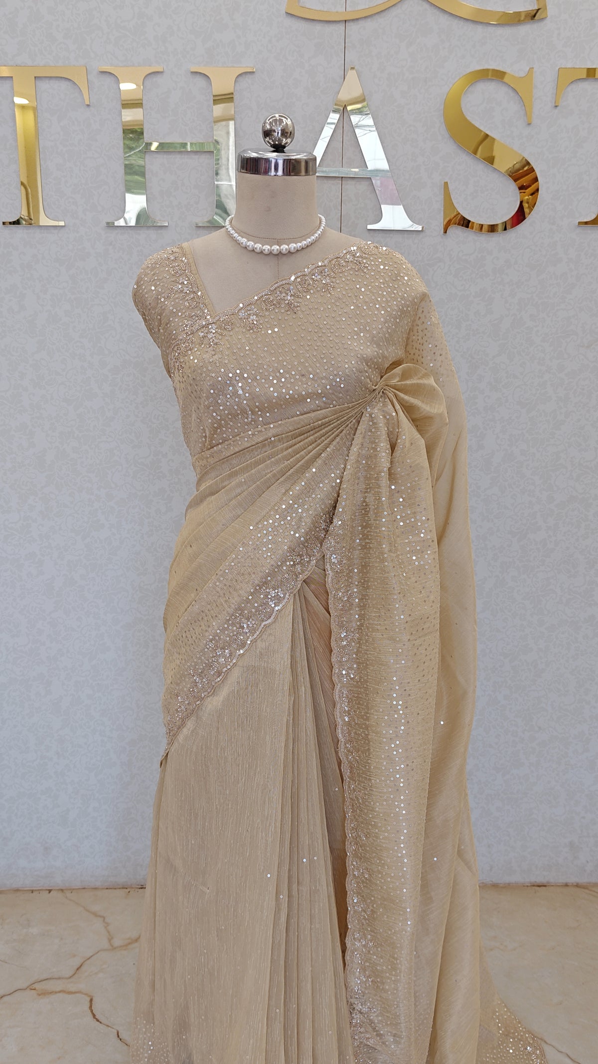 TISSUE SAREE