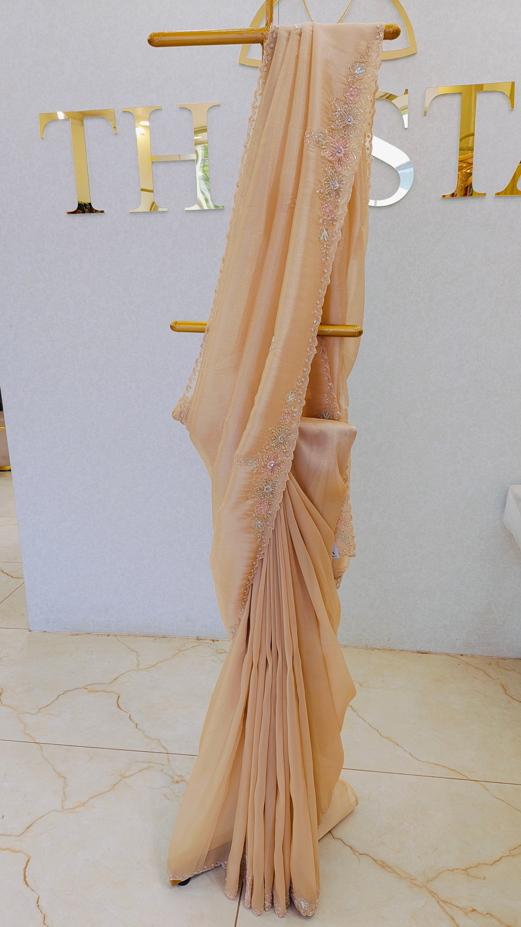 CHANDERI TISSUE SAREE