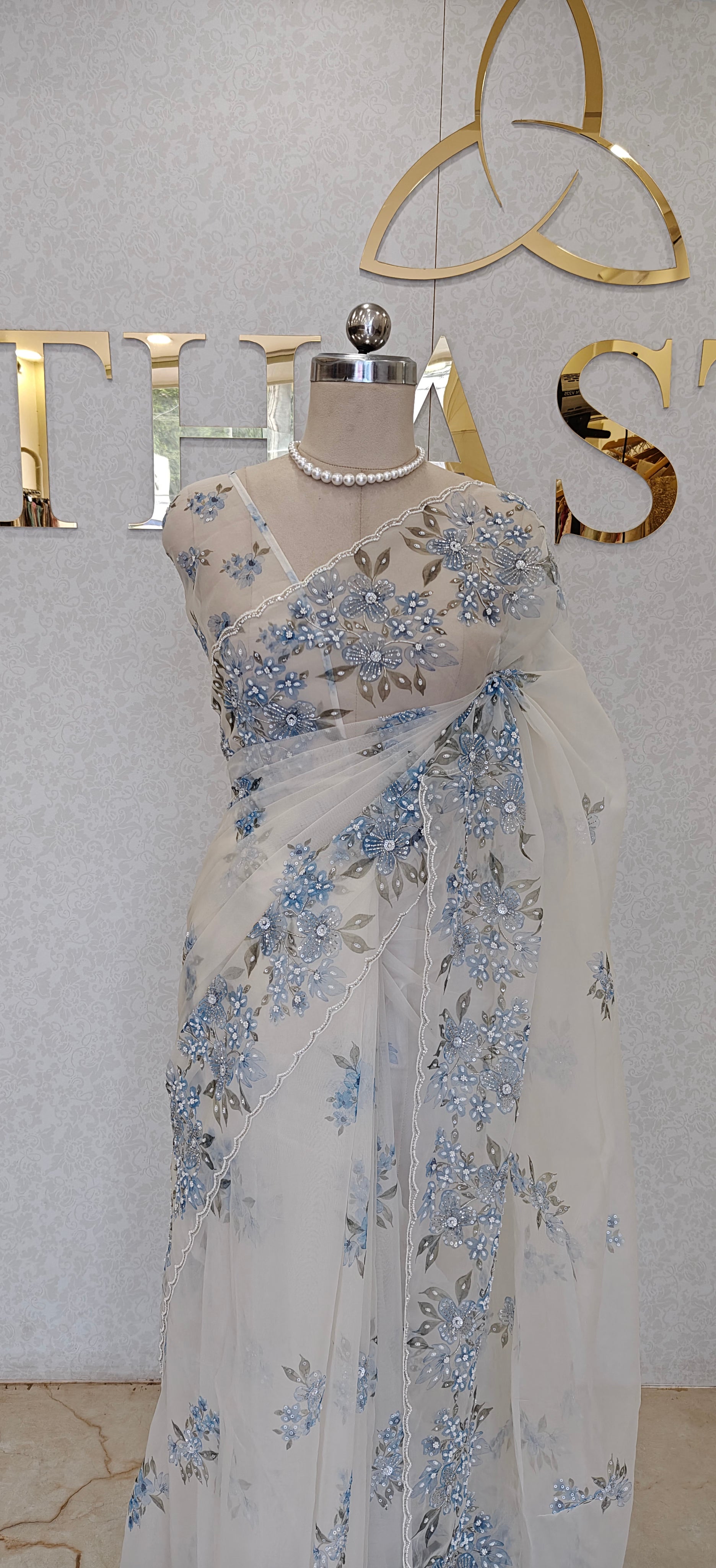 ORGANZA SAREE