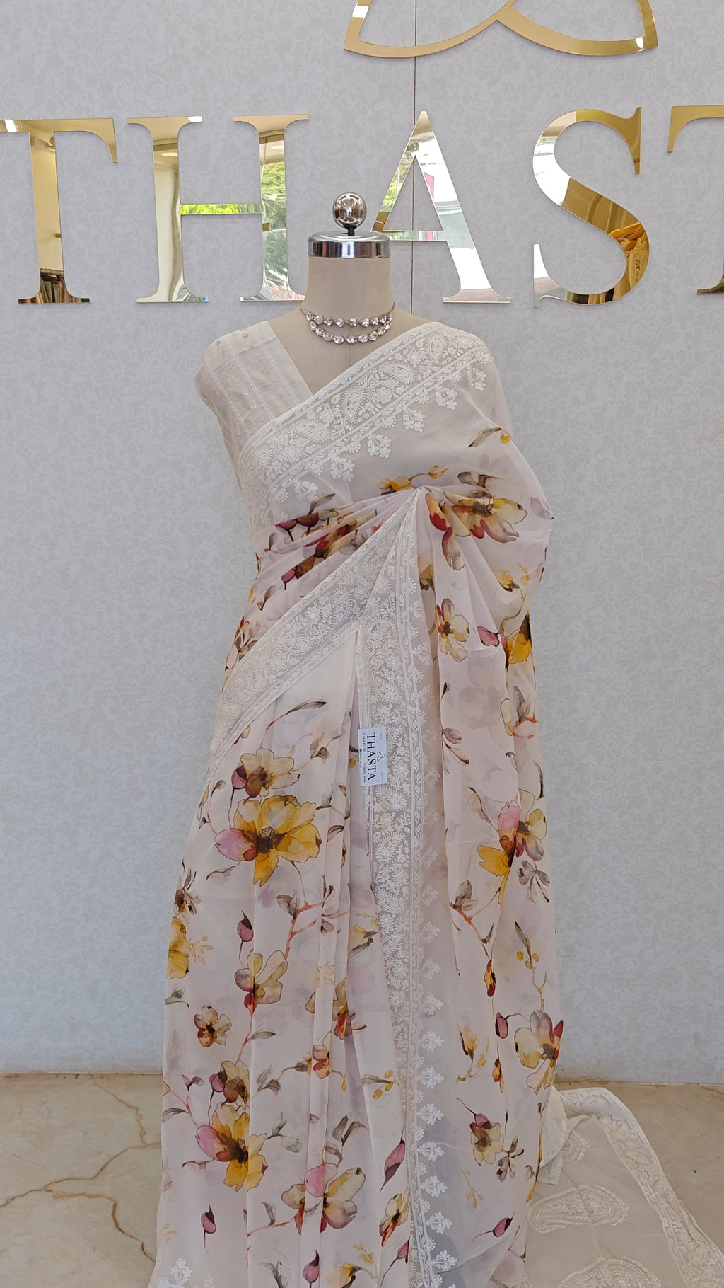 PURE ORGANZA SAREE