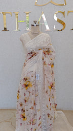 PURE ORGANZA SAREE