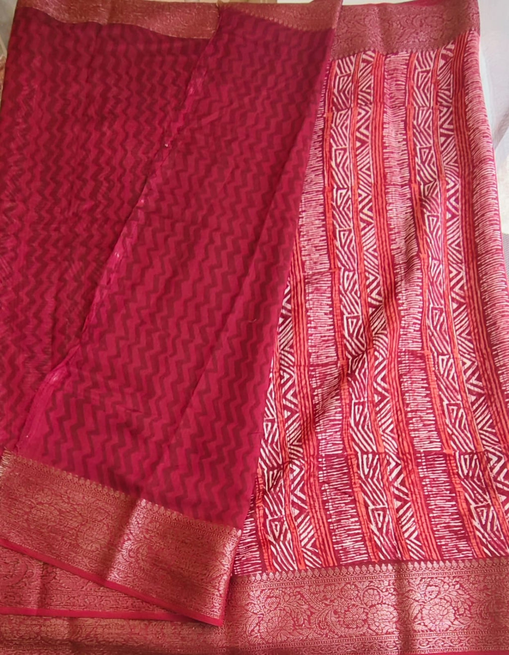 Chanderi saree