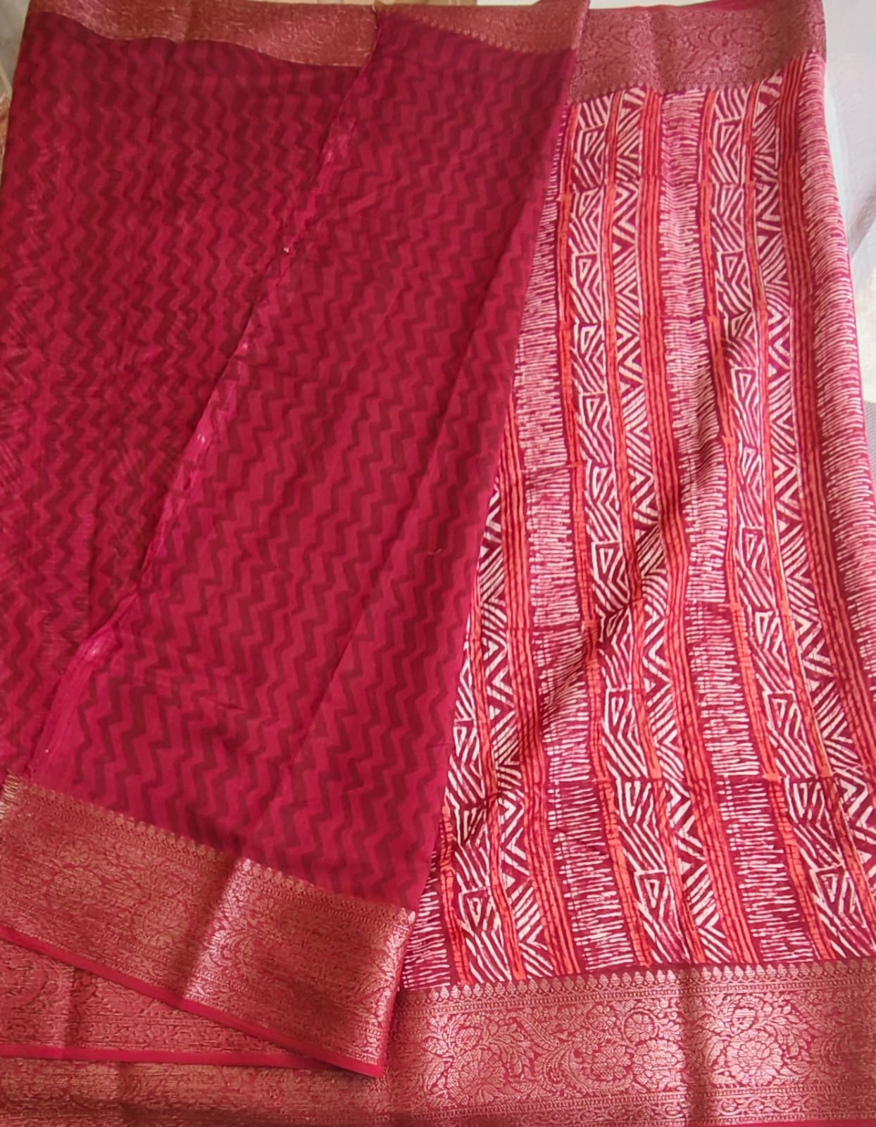 Chanderi saree
