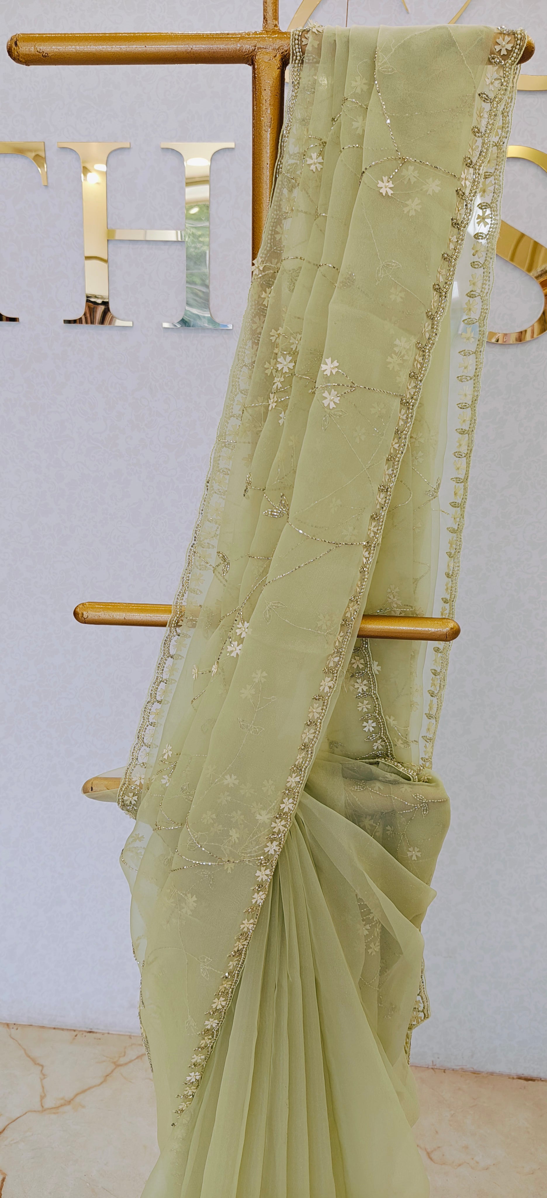 ORGANZA SAREE