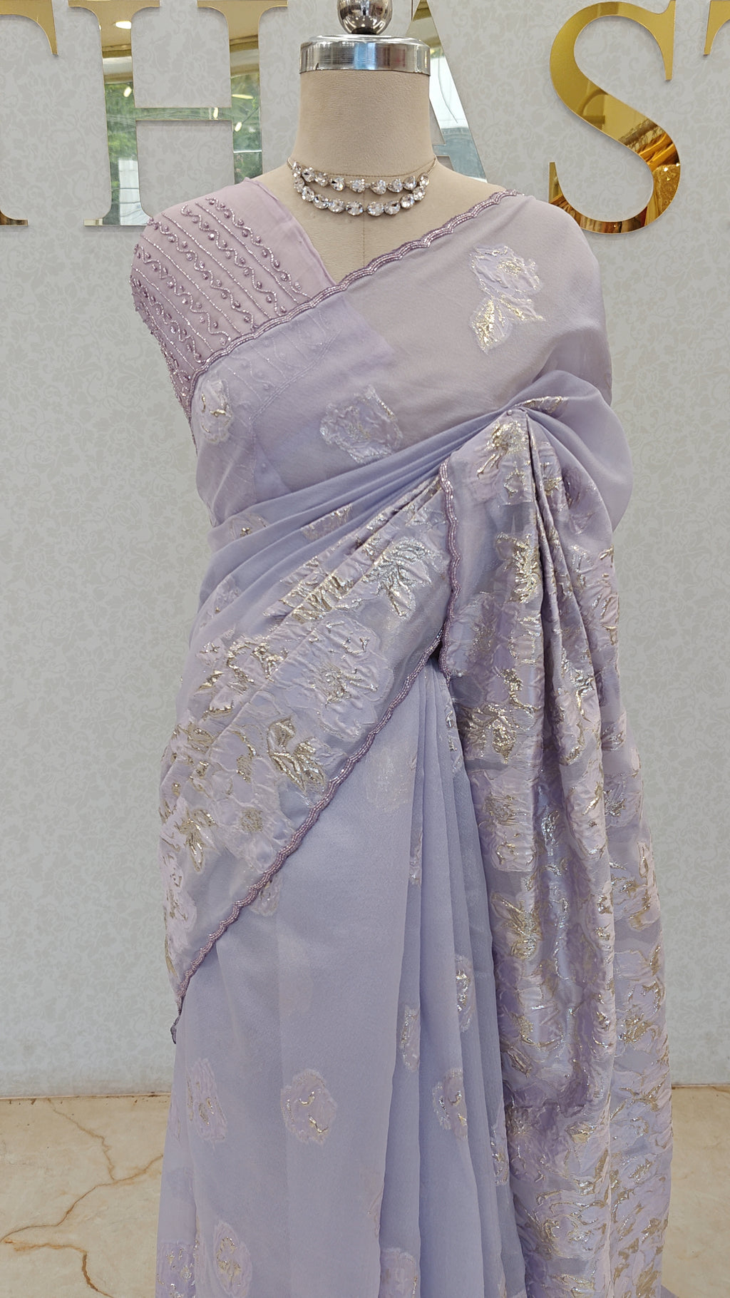 TURKISH ORGANZA SAREE