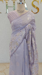 TURKISH ORGANZA SAREE