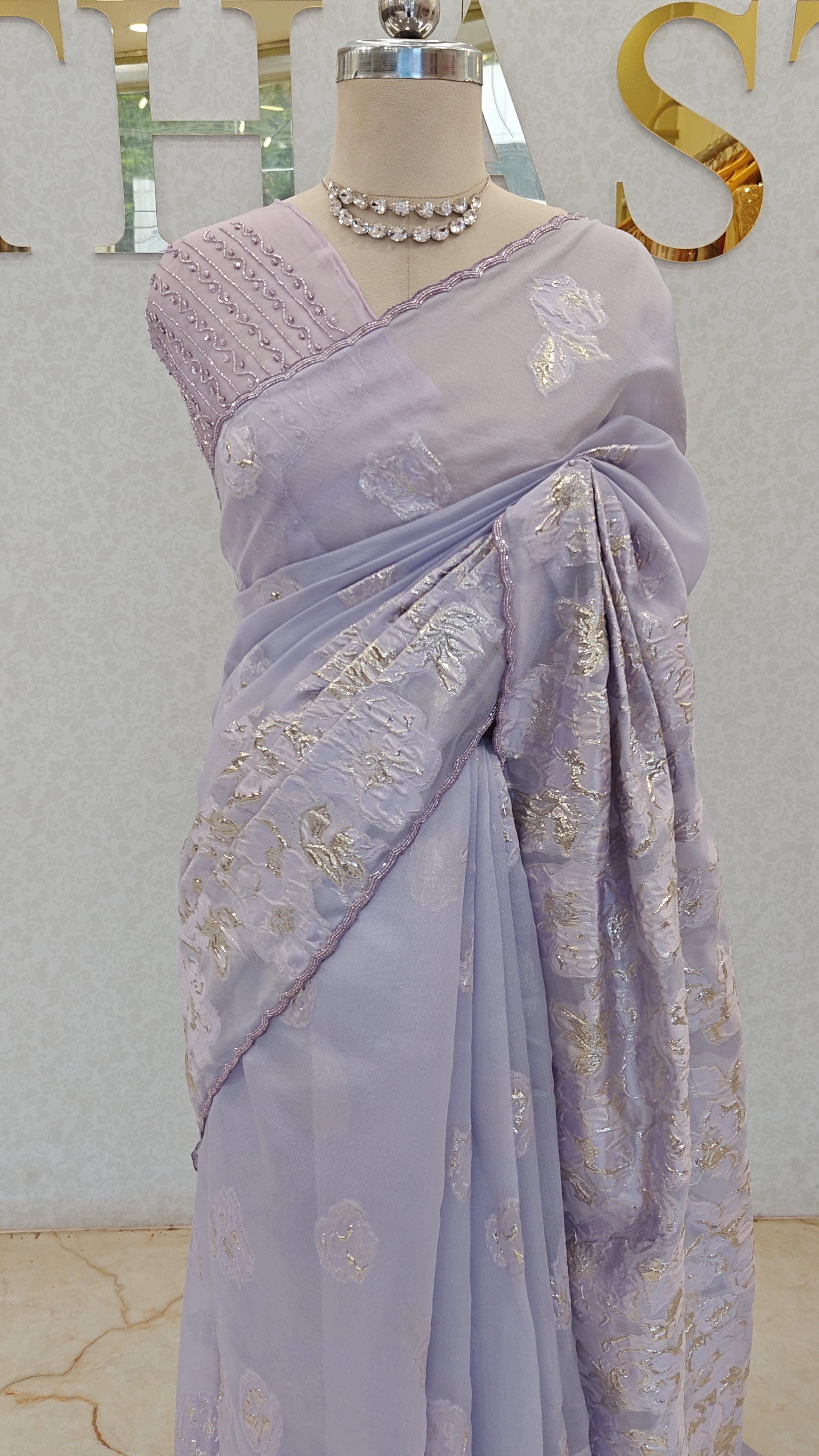 TURKISH ORGANZA SAREE
