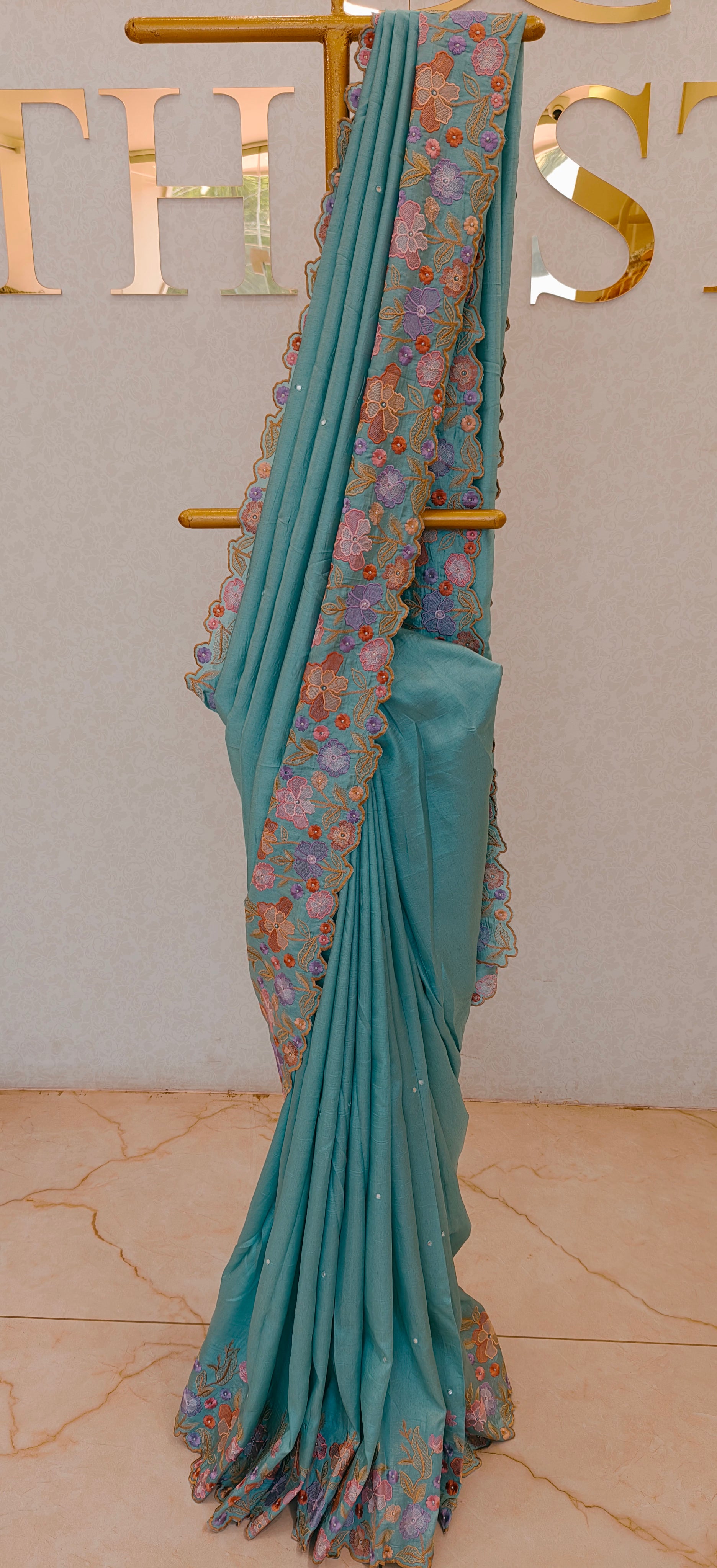 ORGANZA  SAREE