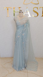 CRUSH ORGANZA SAREE
