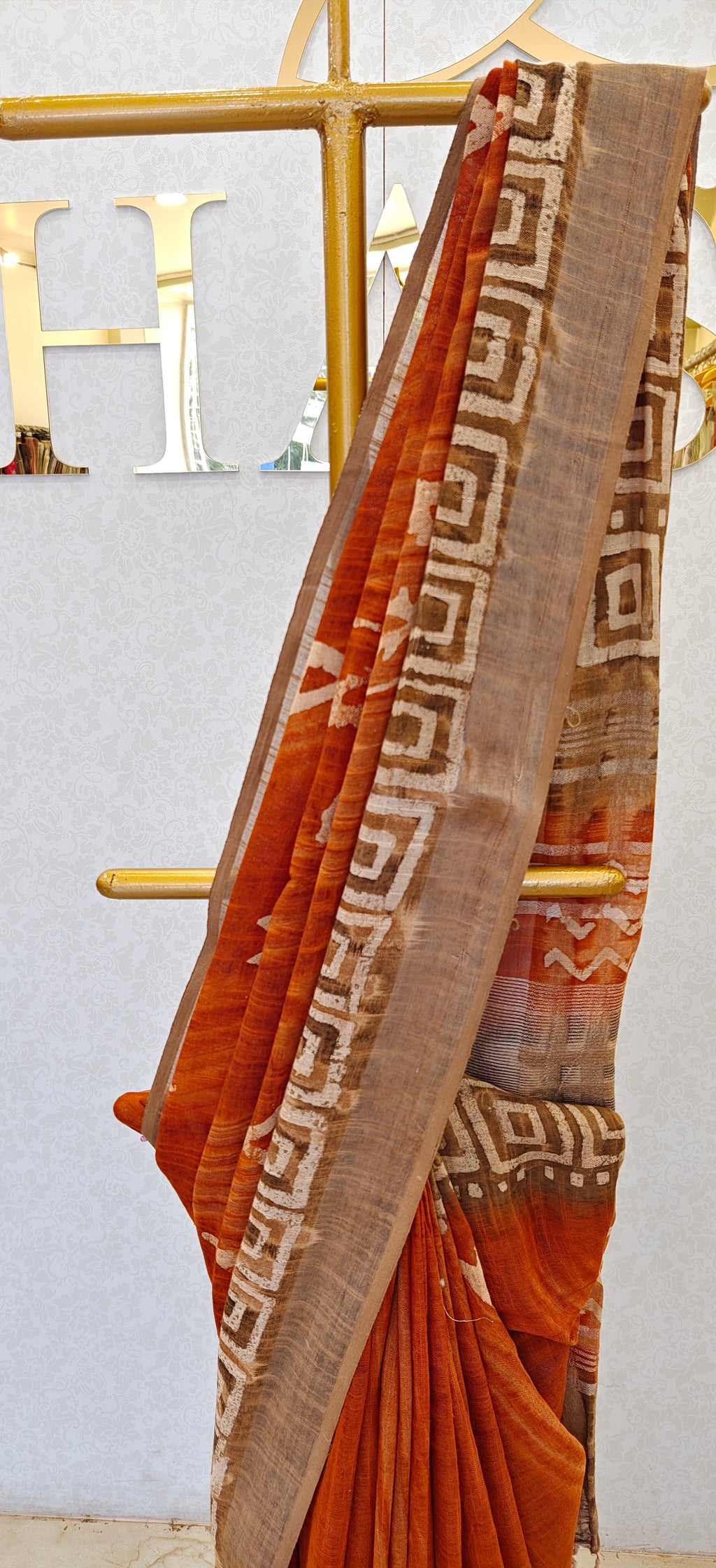 LINEN SAREE