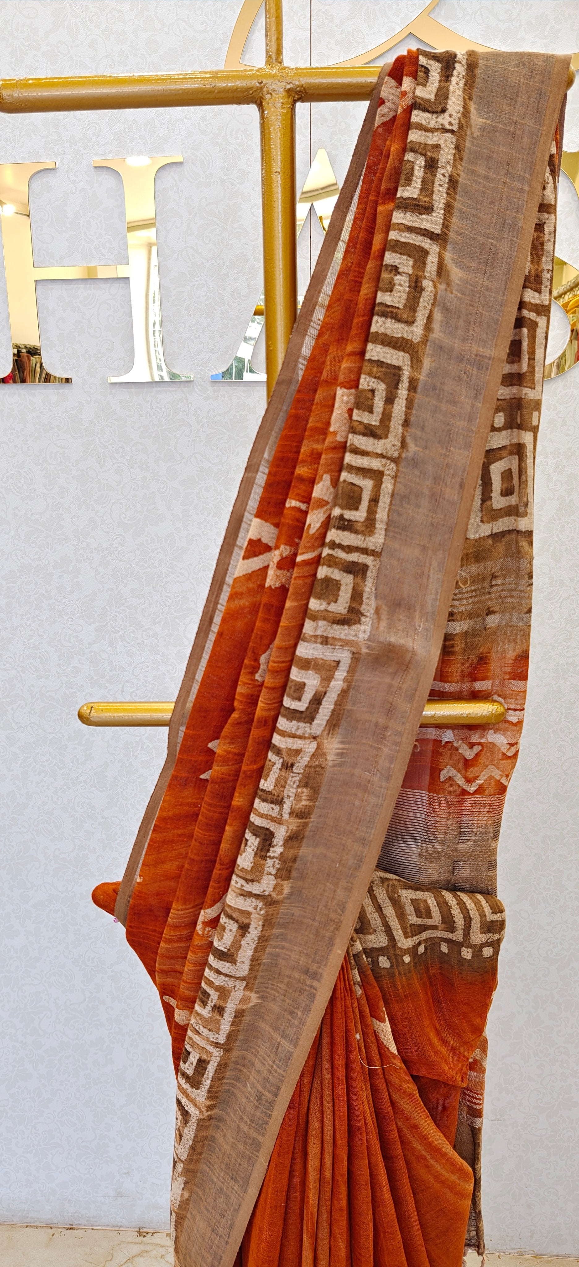 LINEN SAREE