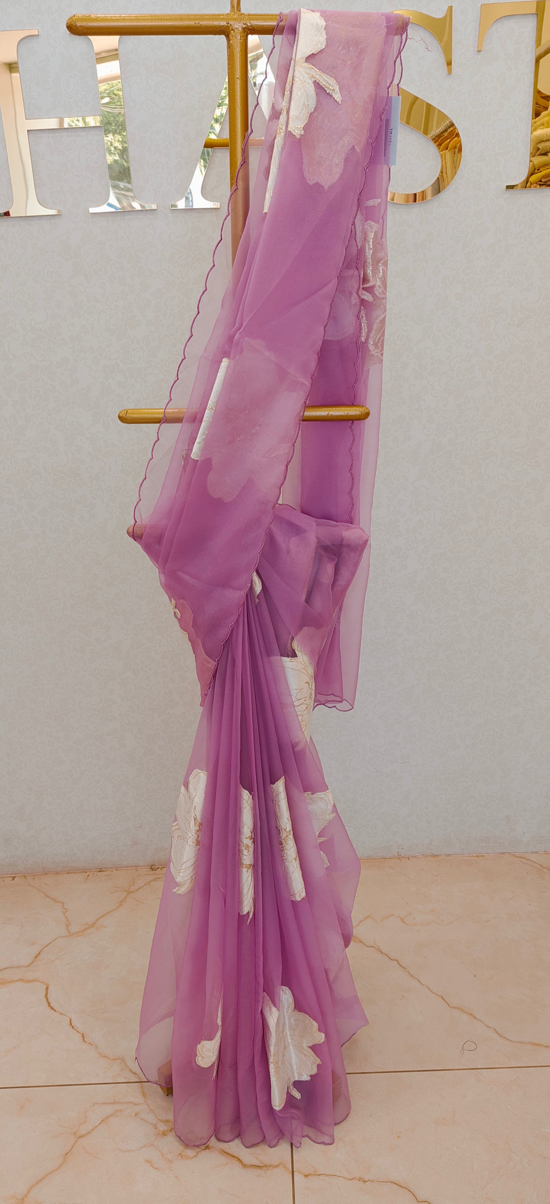 TURKISH ORGANZA SAREE