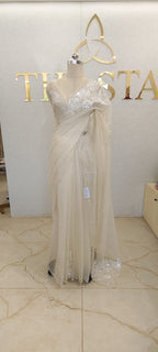 CRUSH ORGANZA SAREE