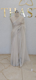 FLOWY ORGANZA SAREE