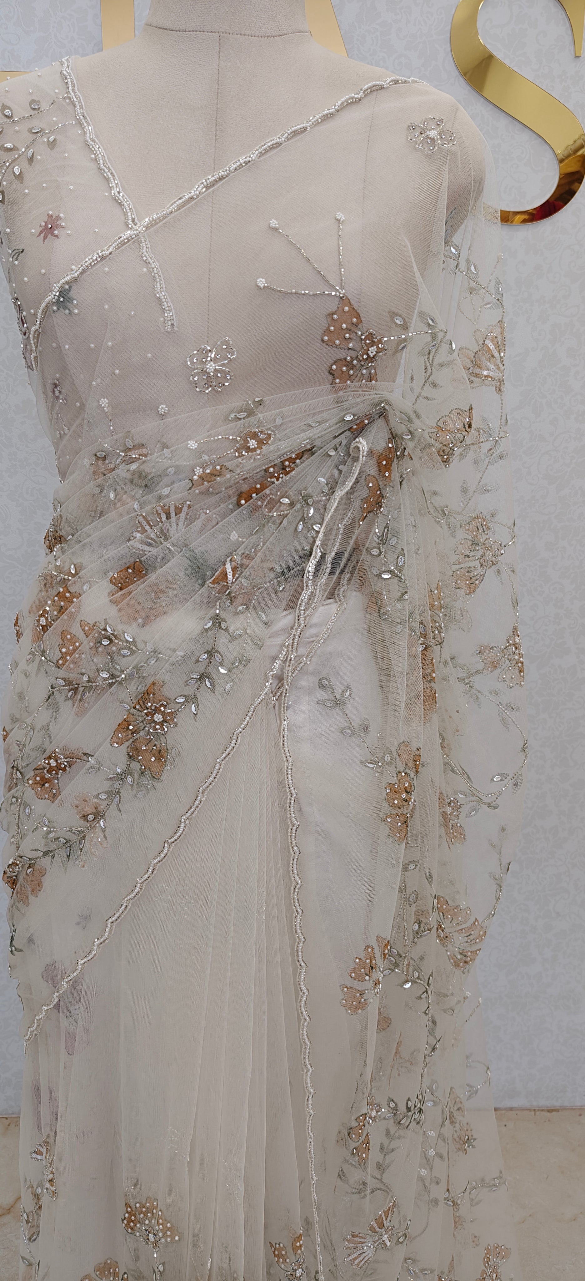 Net Saree