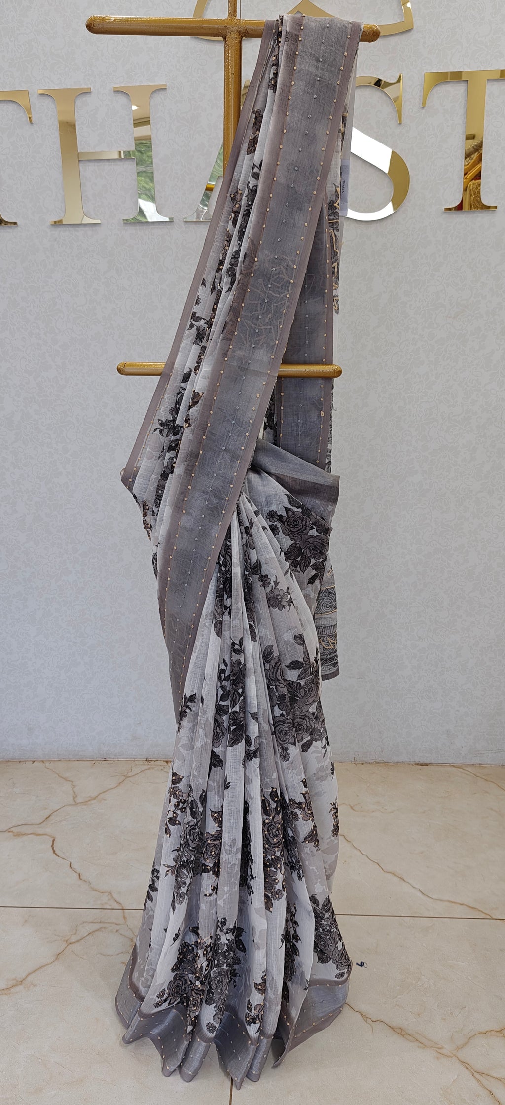 LINEN SAREE