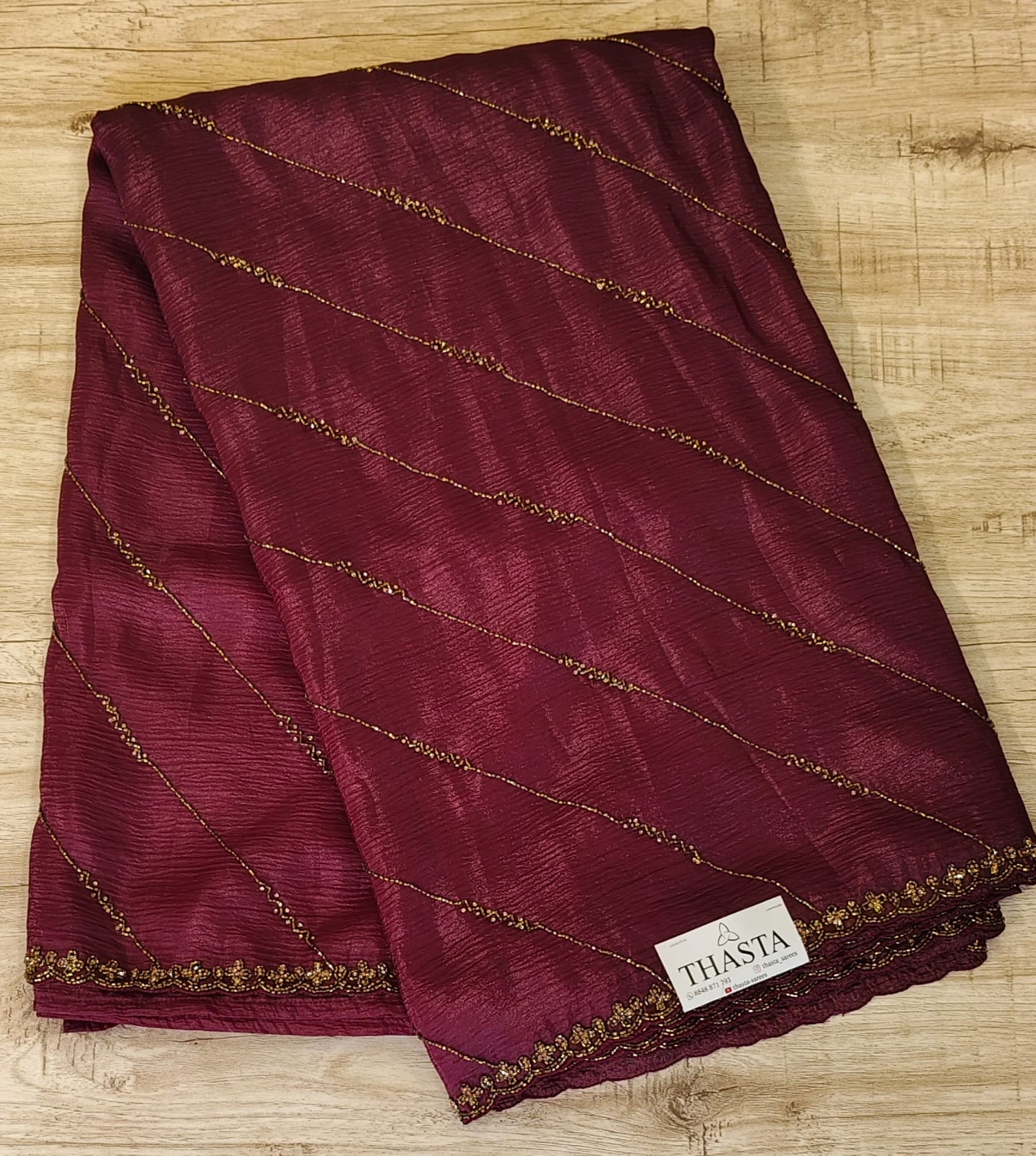 Windy crush saree