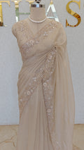 CRUSH ORGANZA SAREE