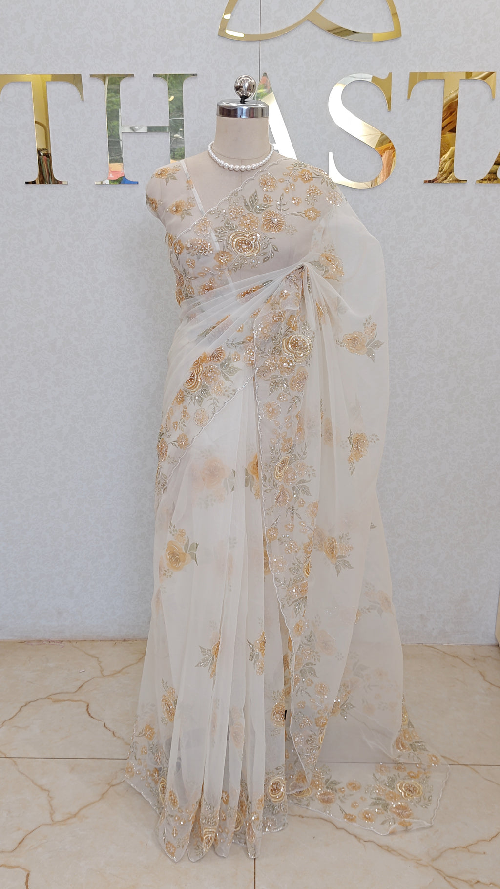 ORGANZA SAREE