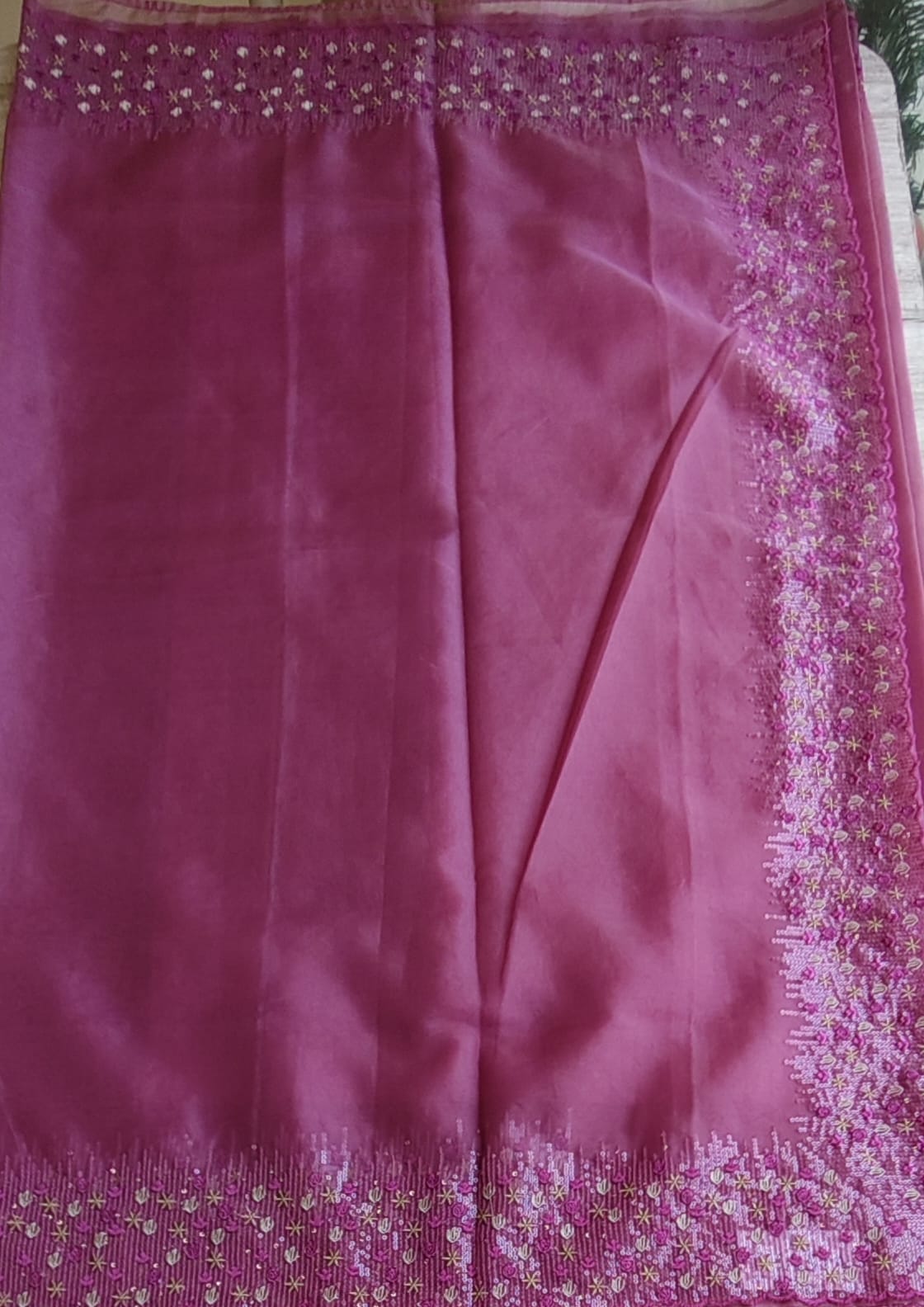 Organza saree