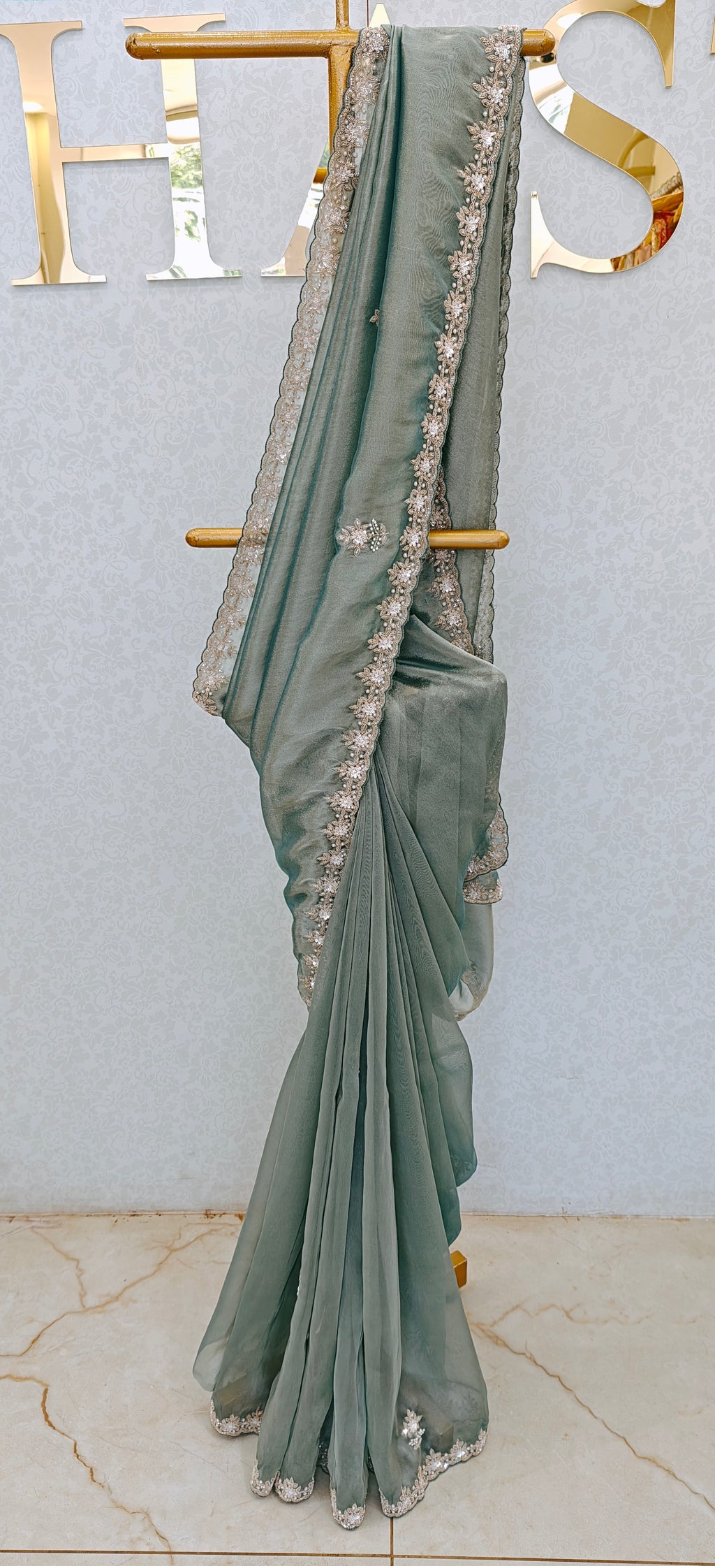 TISSUE SAREE