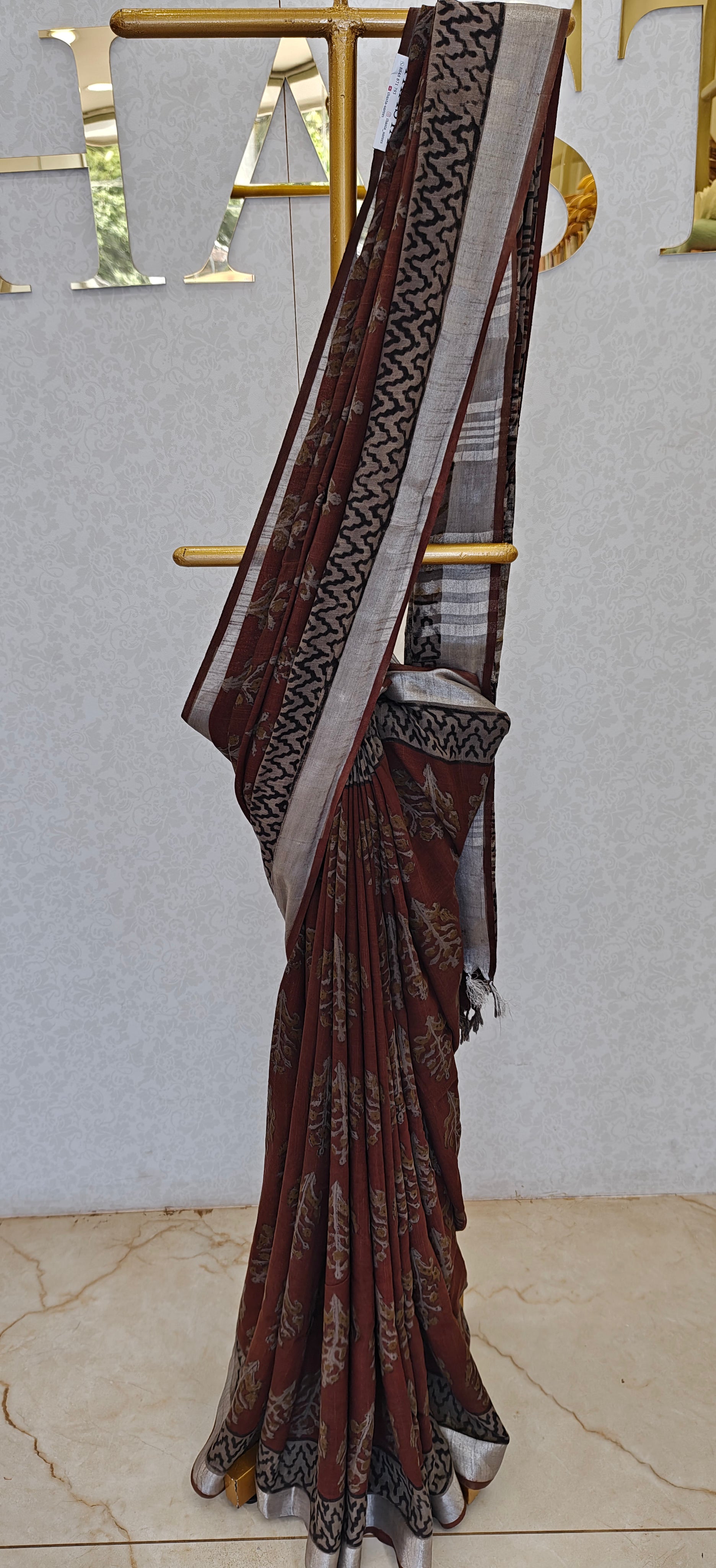 LINEN SAREE