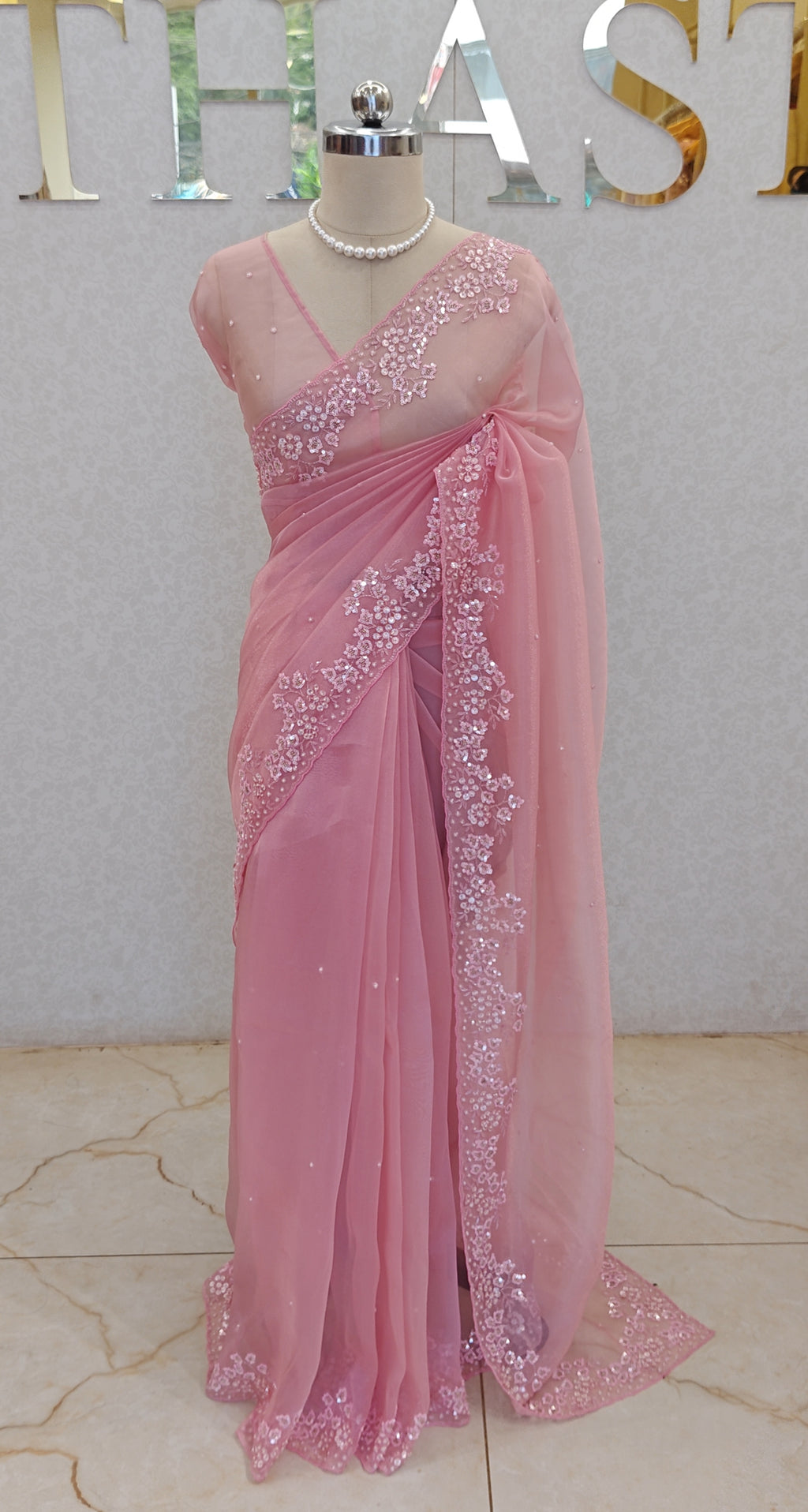 ORGANZA SAREE