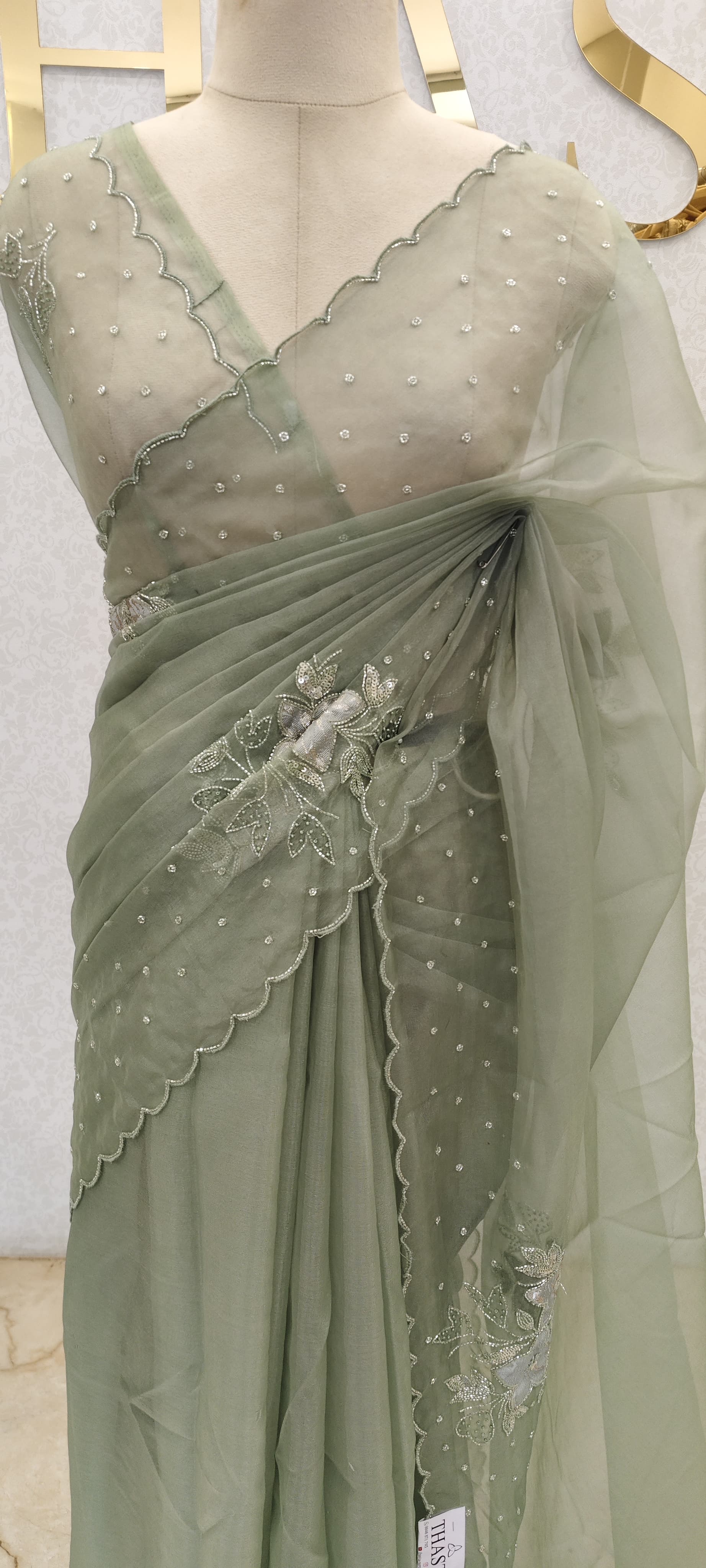 ORGANZA SAREE