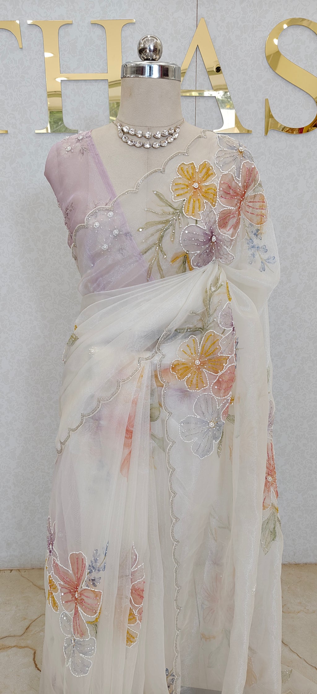 ORGANZA SAREE