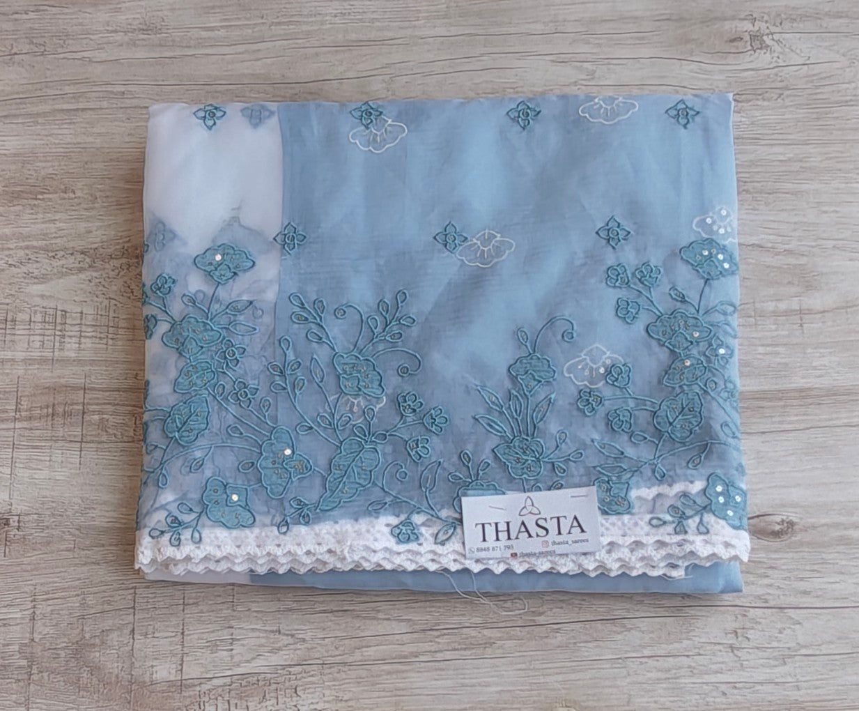 Organza saree