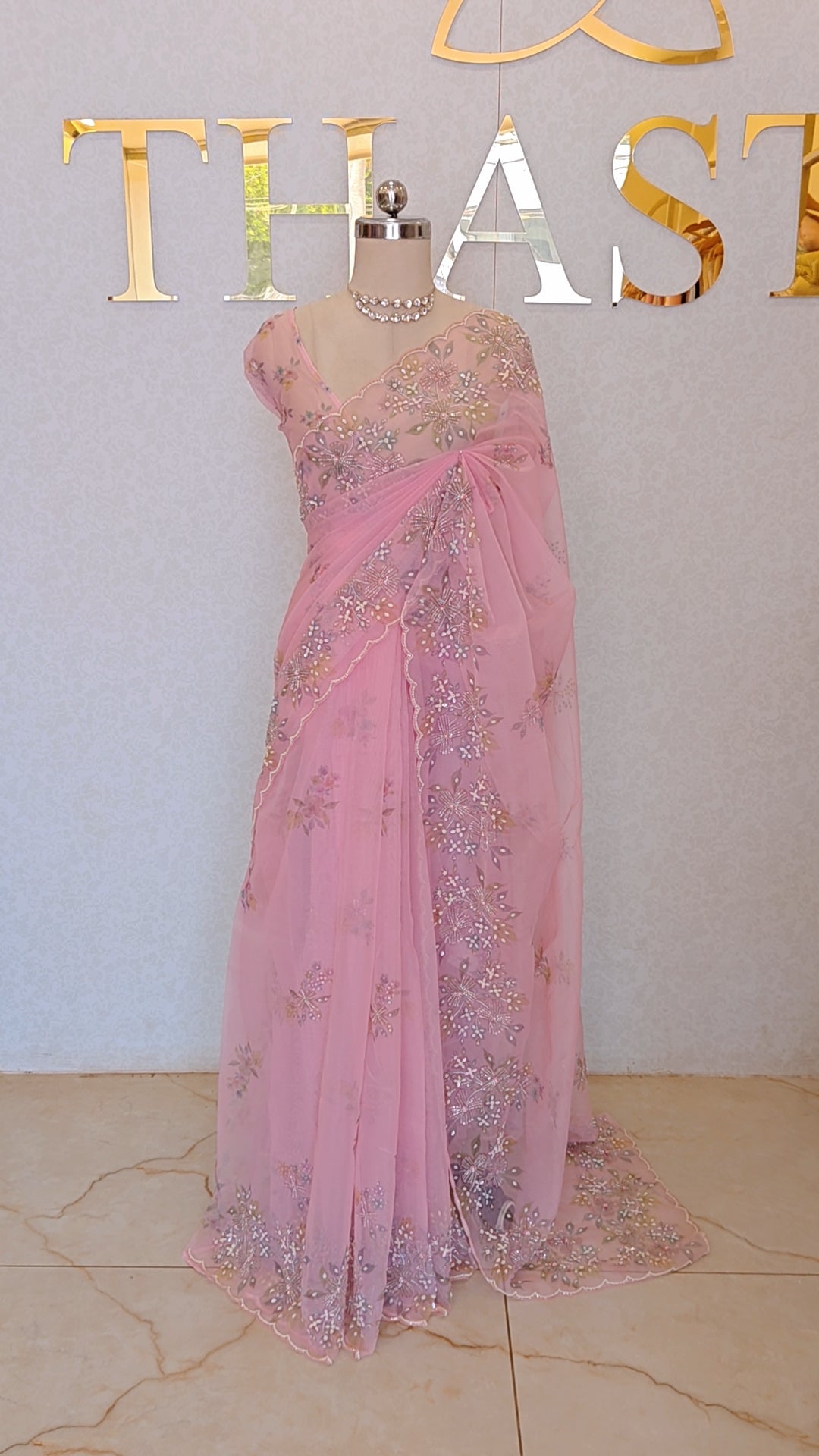 ORGANZA SAREE