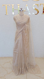 GLASS ORGANZA SAREE