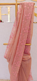 CRUSH ORGANZA SAREE