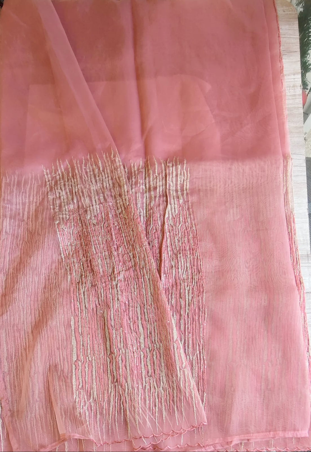 Organza saree