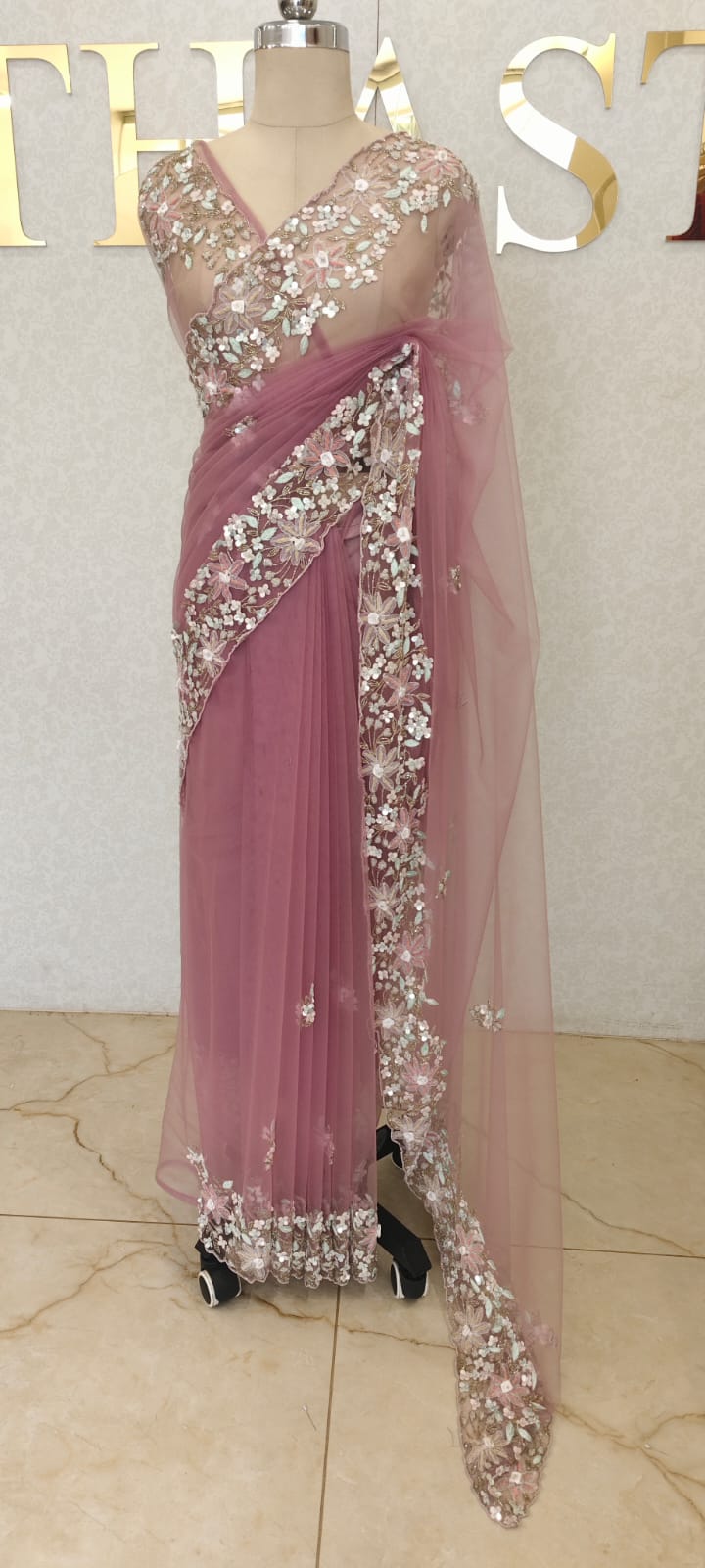 Net Saree