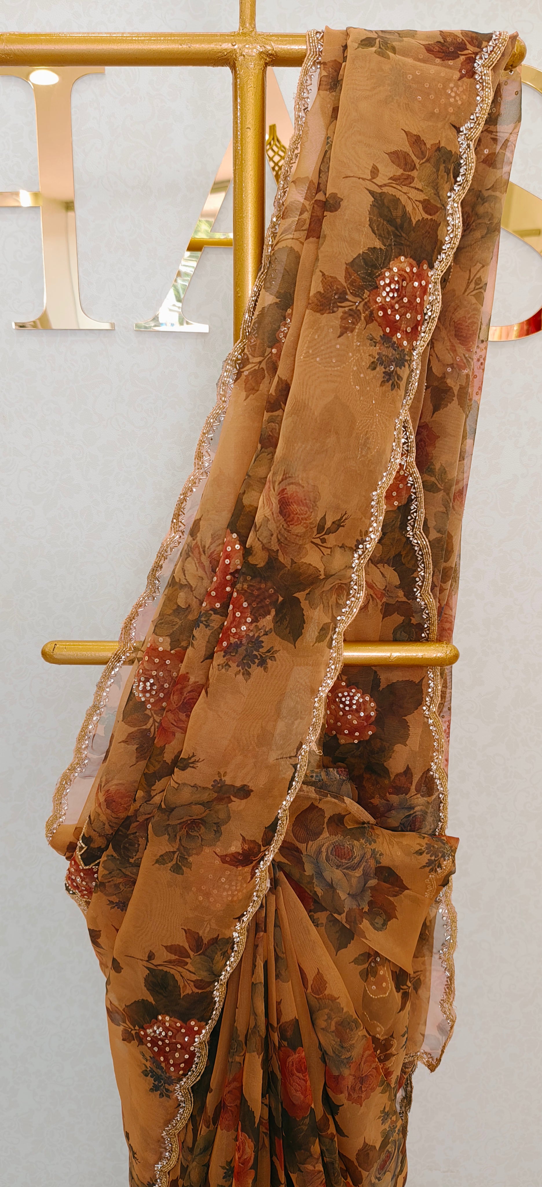 ORGANZA SAREE