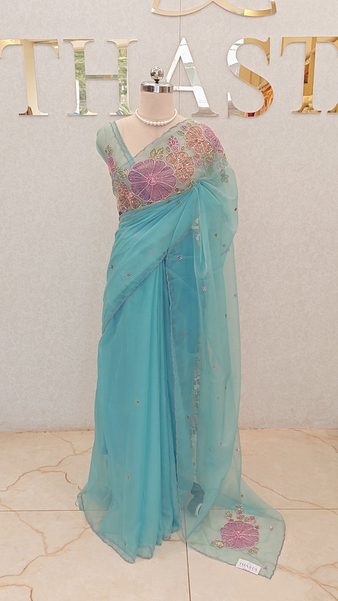 ORGANZA SAREE
