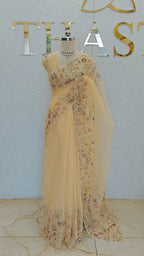 ORGANZA SAREE